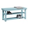 Oxford Utility Mudroom Bench with Shelves - Breighton Home - image 3 of 4