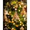 Evergreen Beautiful Wooden Christmas Tree 3D Ornament Christmas Decor - 11 x 4 x 4 Inches Indoor/Outdoor Decoration For Homes, Yards and Gardens - 4 of 4