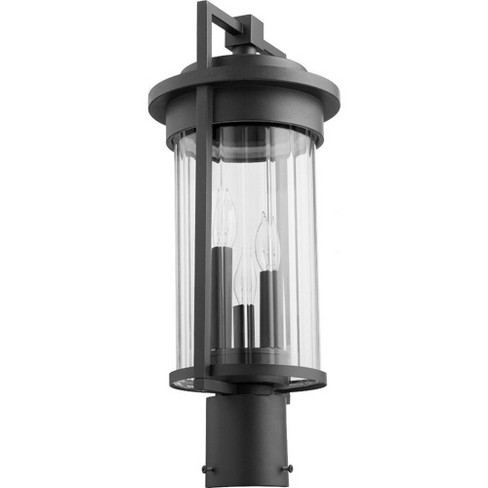 Quorum Lighting Dimas 3-Light 8.5 Noir Aluminum Outdoor Wall Sconce - image 1 of 1