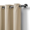 Elrene Connor Solid Indoor/Outdoor Single Window Curtain for Patio, Pergola, Porch, Cabana, Deck, Lanai - Elrene Home Fashions - 3 of 4