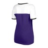 MLB Colorado Rockies Women's Bi-Blend Ringer T-Shirt - 3 of 4