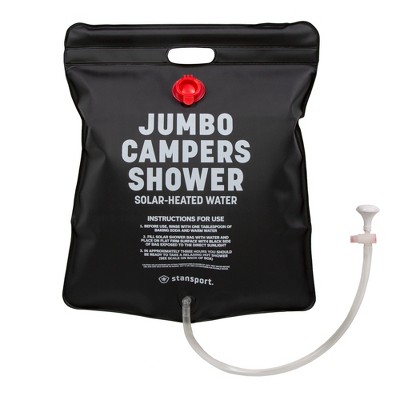 Stansport Solar Heated Jumbo 5 Gal Camper's Shower