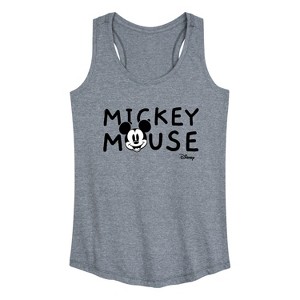 Women's - Disney - Mickey & Friends Graphic Racerback Tank - 1 of 4