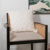 Sol Living Cotton Macrame Decorative Throw Pillows - 2 of 4
