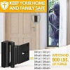 DOMETOUR Home Security Door Reinforcement Lock, Childproof Door Lock, Flip Latch, Front Door Safety Lock for Kids - 3 of 4