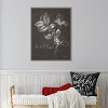 Amanti Art Black and White Chalkboard Christmas II by Beth Grove Canvas Wall Art Print Framed 23 x 30-in. - 4 of 4