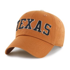 NCAA Texas Longhorns Clique Hat: Team Logo Adjustable Baseball Cap - 1 of 3