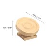Unique Bargains Wooden Pendant Bracelet Bangle Display Tray with Plinth 1 Set - 2 of 4