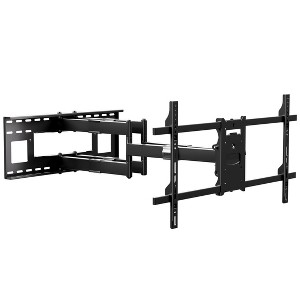 Mount-It! Long Extension TV Mount, Dual Arm Full Motion Wall Bracket with 36 inch Extended Articulating Arm, Fits Screen Sizes 40 to 90 Inch, 176 Lbs. - 1 of 4