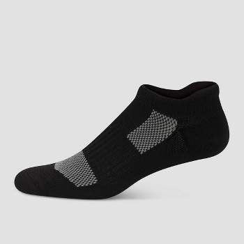 Hanes Premium Men's Nylon Performance Heel Shield Socks 3pk - 6-12