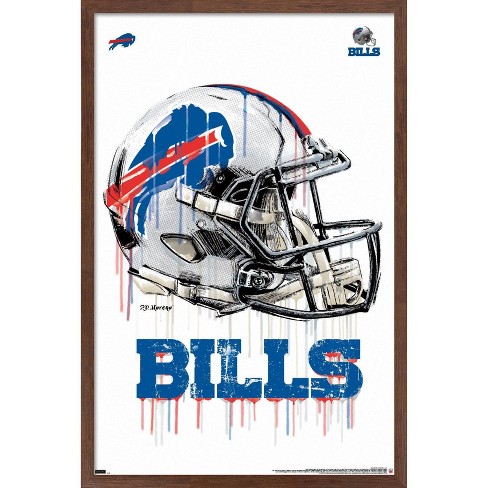 NFL Buffalo Bills - Josh Allen 18 Wall Poster, 14.725 x 22.375