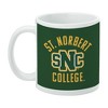 St. Norbert College Green Knights Logo Ceramic Coffee Mug, Novelty Gift Mugs for Coffee, Tea and Hot Drinks, 11oz, White - 3 of 4