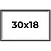 PosterPalooza | Flat Silver Picture Frame - UV Acrylic, Backing Board, Hanging Hardware Included - 2 of 4