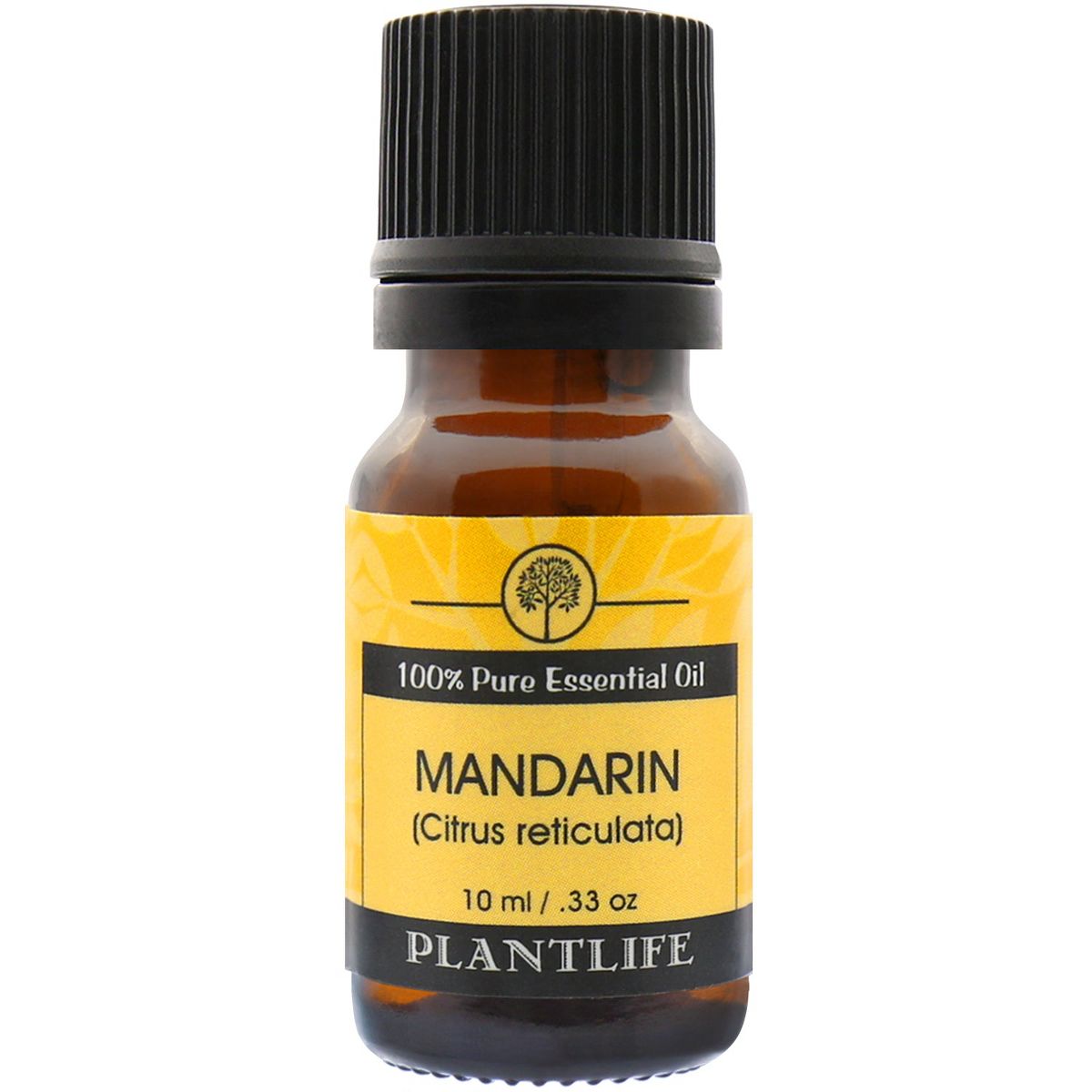 Plantlife Mandarin Aromatherapy Essential Oil – 100% Pure, Therapeutic Grade, No Additives or Fillers, 10 ml