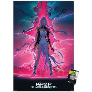 Trends International Netflix KPop Demon Hunters (2025) - Rumi Dimensional Rip Unframed Wall Poster Prints - 1 of 4