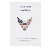 Anna-Kaci Bald Eagle American Flag Shield Brooch Pin with Patriotic Gift Card & Envelope - 2 of 4