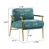 Modern Accent Chair with Plush Cushions - 4 of 4