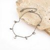 Anna-Kaci Dainty Heart Charm Anklet with Delicate Chain and Mini Accent Droplets for a Soft Feminine Touch and Lightweight Everyday Shine - 2 of 4