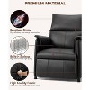 Recliner Chair, PU Leather Recliners Home Seating with Thick Seat Cushion and Backrest - 3 of 4
