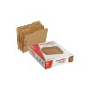 Pendaflex Kraft Fastener Folders 2 Fasteners 1/3 Cut Tabs Letter 50/Box FK212 - 3 of 4