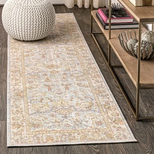 Alba Modern Faded Peshawar Area Rug  - JONATHAN Y - 1 of 4