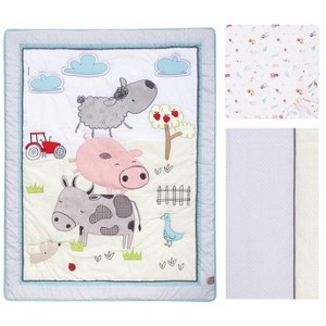 Trend Lab Farm Stack Baby Nursery Crib Bedding Set - 4pc - 1 of 4