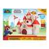 Nintendo 2.5'' Deluxe Mushroom Kingdom Castle Action Figure Playset - 2 of 4
