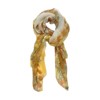 Wrapables Lightweight Sheer Silky Feeling Georgette Scarf, Yellow Marigolds - 4 of 4