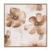 Melrose Wood Floral Block Plaque (Set of 2) - 4 of 4