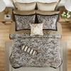 NicBex 12 Piece Polyester King Printed Cotton Bed Set with Bed Sheets,Comfort Sheets Set for Bedroom - 4 of 4