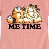 Girls' - Garfield - Me Time Sketch Fitted Short Sleeve Graphic T-Shirt - 2 of 4