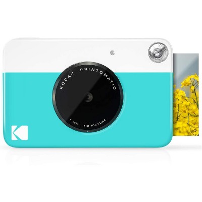 Kodak PRINTOMATIC 5 MP Digital Instant Print Camera - Blue (NEW)  840102197211