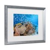 Trademark Fine Art - Barathieu Gabriel  Maji Islet Reef Matted Framed Art - 3 of 4