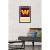 Trends International NFL Washington Commanders - Logo 22 Framed Wall Poster Prints - 2 of 4