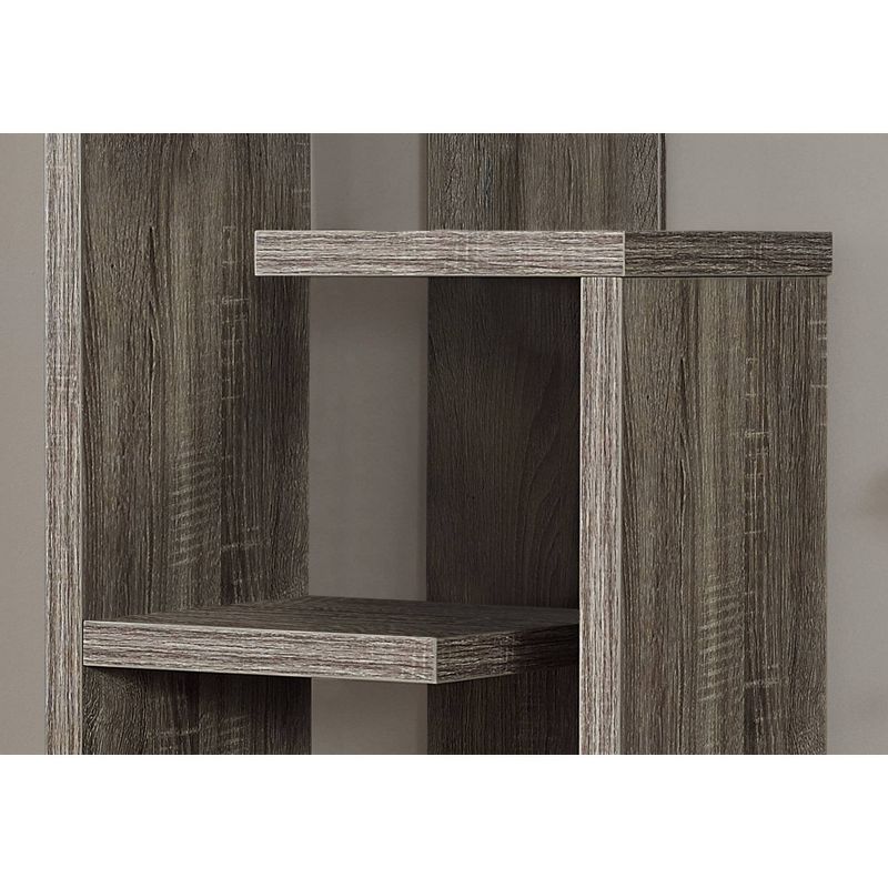 48" Bookcase with Accent Display Dark Taupe - EveryRoom, 4 of 7