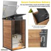 Aivituvin Aivituvin Secure Fir Wood Package Delivery Box| Anti-Theft Parcel Drop Boxes-AIR7011 - 4 of 4