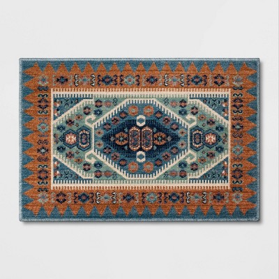 Buttercup Diamond Vintage Persian Woven Rug - Threshold™