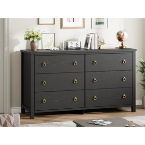 3/6/7 Drawer Dresser for Bedroom, Chest of Drawers, Wooden Chest with Clothes Storage Cabinet - 1 of 1