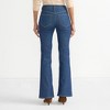 Lands' End Women's Denim High Rise Skinny Flare Jeans - 2 of 4