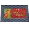 HomeRoots 18" X 30" Brown Rubber and Coir Seasonal Outdoor Door Mat With Inserts - 4 of 4
