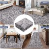 Area Rugs for Living Room Washable, Soft Vintage Neutral Bedroom Rugs Boho Farmhouse Low Pile Non-Slip Indoor Carpet Rugs for Dining Room - 3 of 4