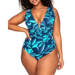 Adore Me Women's Andria One Piece Swimwear - 1 of 4