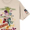 Care Bears X Universal Monsters Women's Natural Crew Neck Short Sleeve T-shirt - 3 of 4