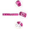 Allegra K Women's Halloween Skinny Stretchy Waist Belts Sequins Decor Elastic Belts for Dresses 2Pcs - 2 of 4