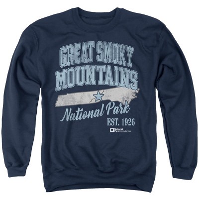 Men's Great Smoky Mountains National Park State Line Crewneck Sweatshirt