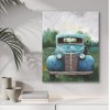 Courtside Market Blue Truck Gallery-Wrapped Canvas - 2 of 4