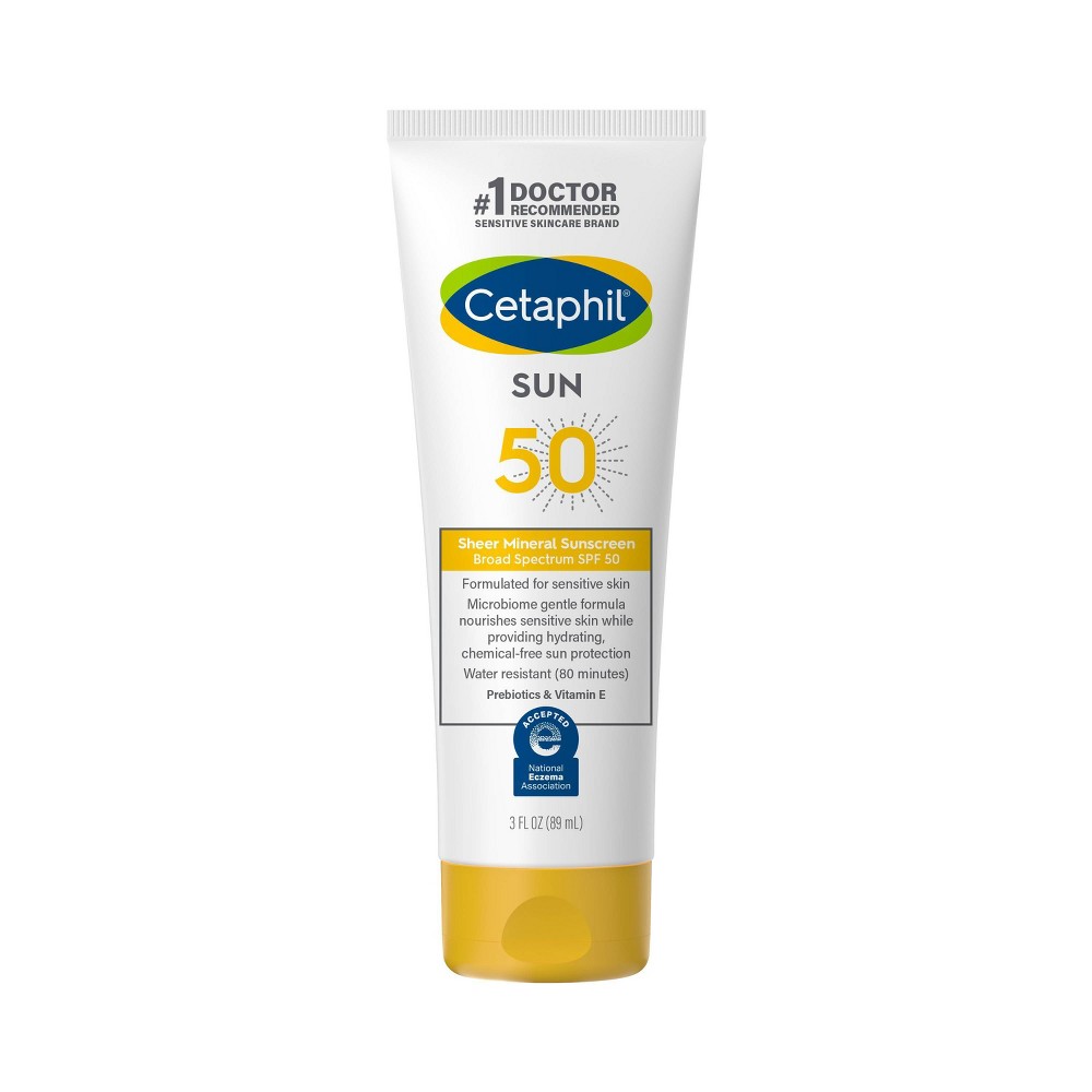 UPC 302994112005 product image for Cetaphil Sheer Mineral Sunscreen - SPF 50 - 3 fl oz | upcitemdb.com