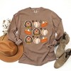Simply Sage Market Women's Turkey Pumpkin Pie Grid Long Sleeve Garment Dyed Tee - 3 of 4