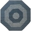 Newport Braid Collection 100% Polypropylene Stripe Pattern Reversible Indoor Utility Rug - Better Trends - 2 of 3