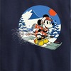Boys' - Disney - Minnie Ski Graphic Long Sleeve Fleece Sweatshirt - 2 of 4